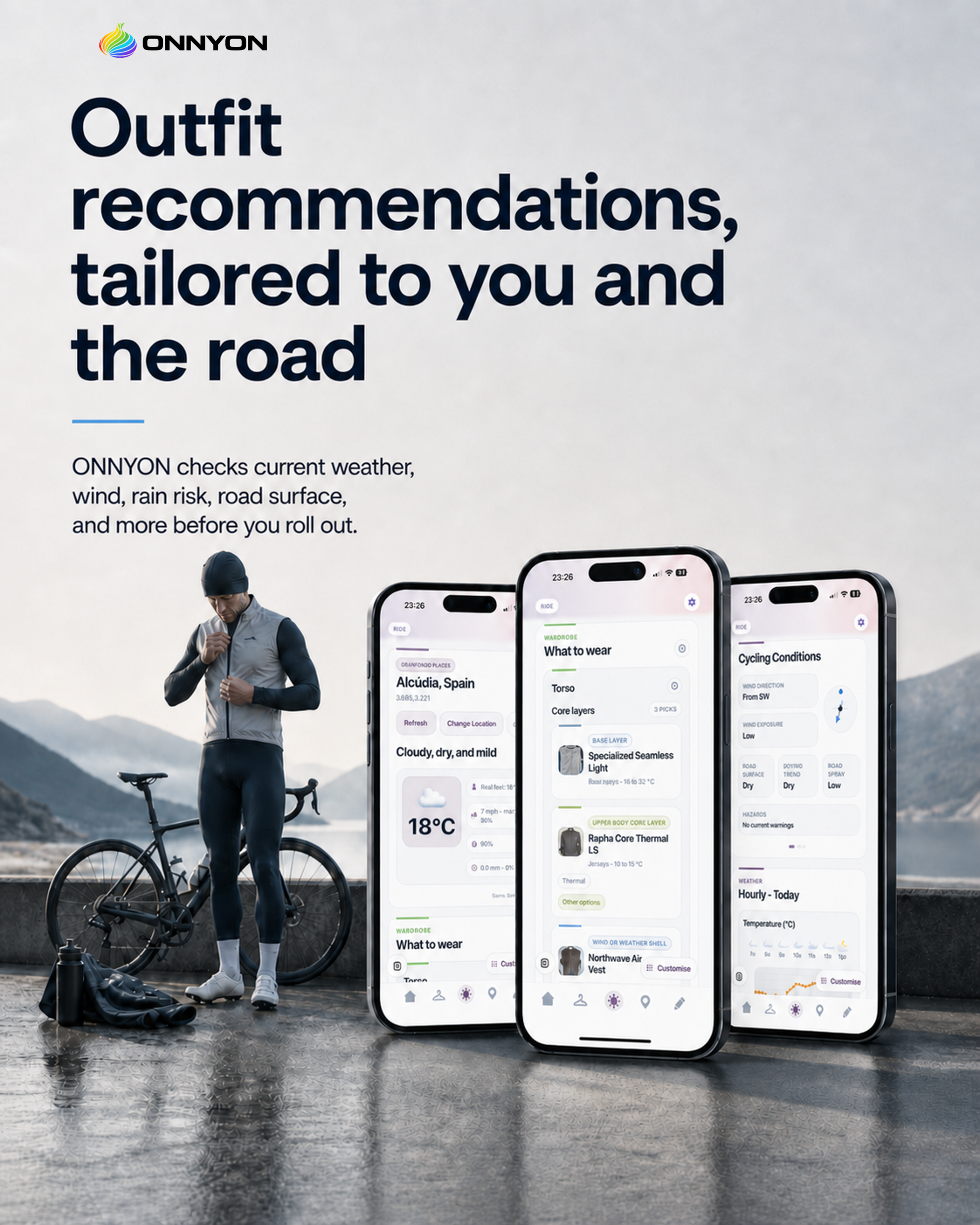 Weather and recommendations