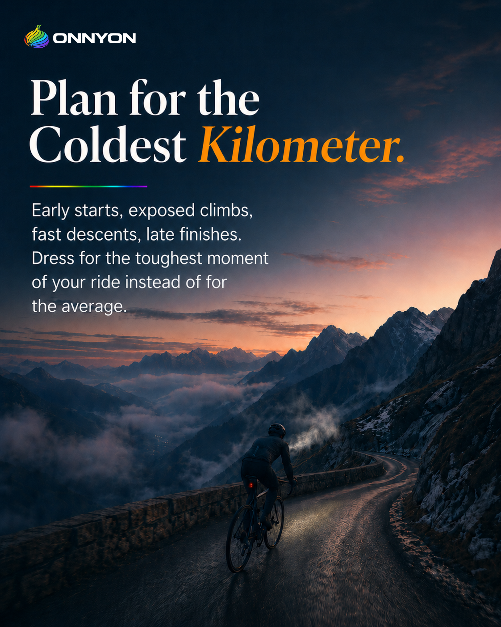 Plan for the coldest kilometer