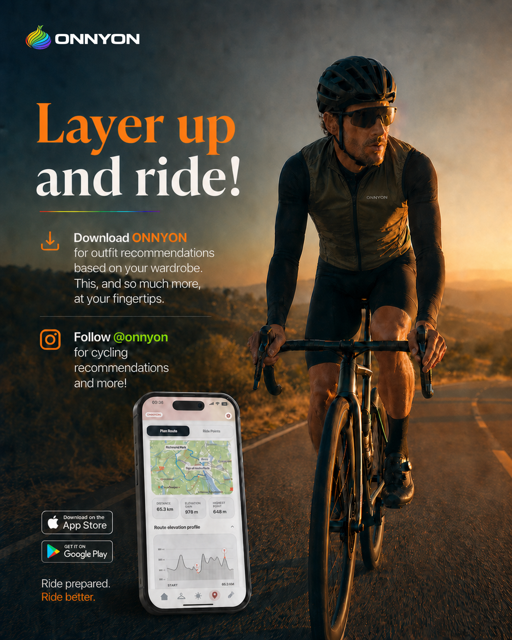 Layer up and ride