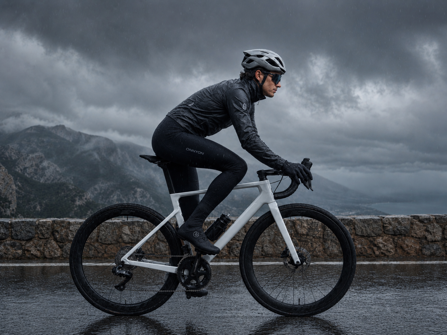 Cyclist after
